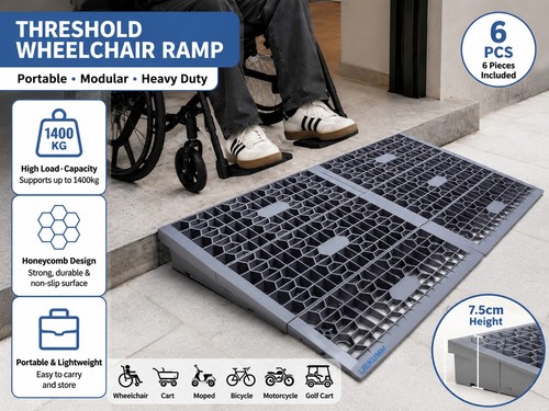 6pc threshold wheelchair - threshold,