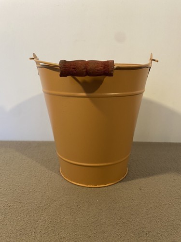Metal planter bucket herb - metal,