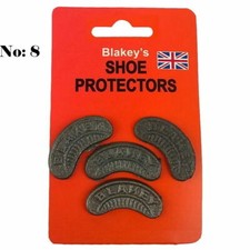 Shoe Protectors Segs No.8 Blakey's Segs Heel Plates  Metal Shoe Toe Heel &Toe