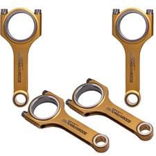 4340 EN24 Connecting Rods For Alfa Romeo 155 Q4 Fiat Lancia 2.0 16v ARP 5.709"