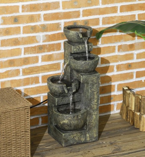 Outdoor garden water feature - outdoor,