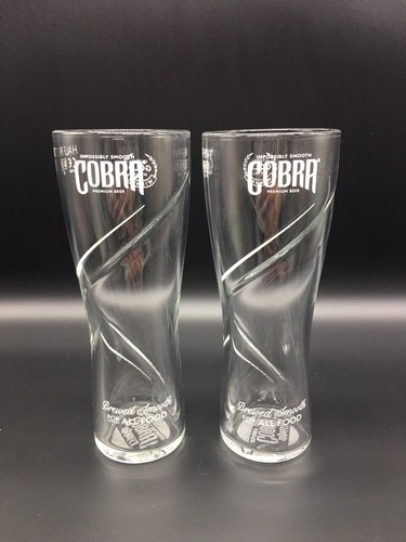 Cobra half pint glass - half, india