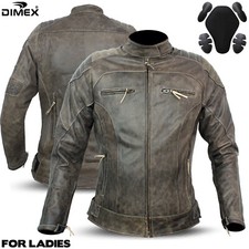 Women Ladies Motorcycle Grey