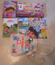 Nick Jr - Dora the Explorer Goody Bag - Magnetic Height Chart, ABC Cards  NEW 