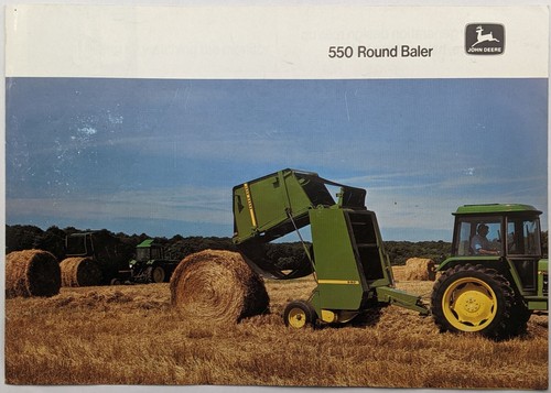 Original john deere 550 - original, round