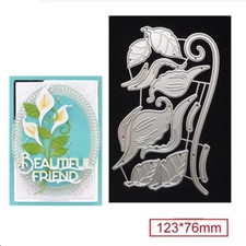 Flowers Leaf Metal Cutting Dies Scrapbooking Embossing Stencils Template Craft