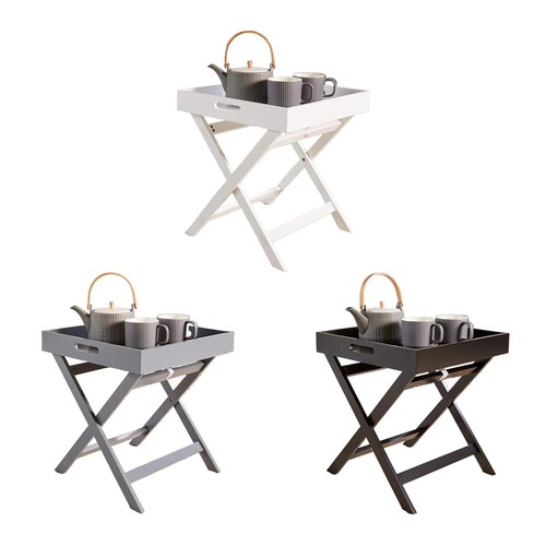 Folding butlers side table - folding,