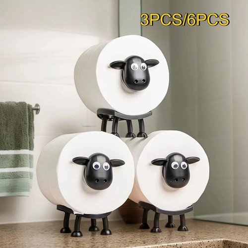 3pcs funny sheep toilet paper - 3pcs,