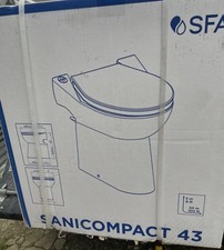 Saniflo Sanicompact Back To Wall Toilet - SA258938