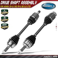 2x Drive Shaft CV Joint Front