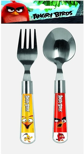 Angry birds cutlery set - angry,