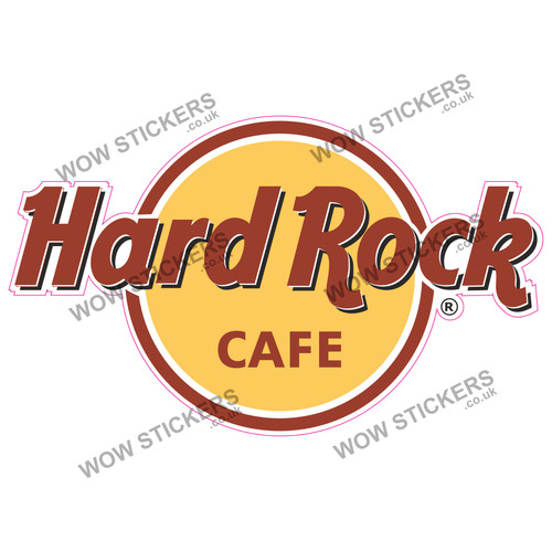Hard rock cafe sticker - cafe,