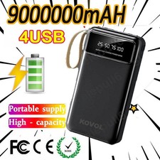 Power Bank 9000000mAh Fast