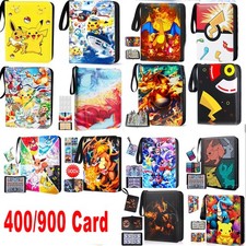 For Pokemon Trading Cards Album Folder 400/900 Pockets Card Binder Holder Gift