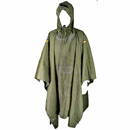 Poncho 100 waterproof hooded - poncho,