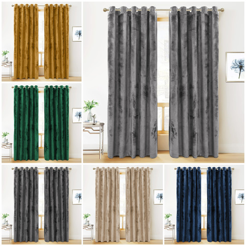 Thick blackout crushed velvet - thick,