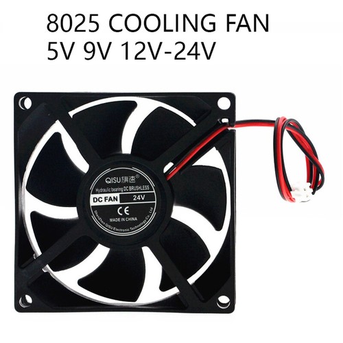 Cooling fan 12v 24v - 9v, 12v-24v