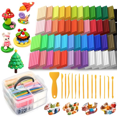 Polymer clay kit 39pcs - kit,