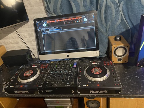 Numark decks in flight - numark, dj