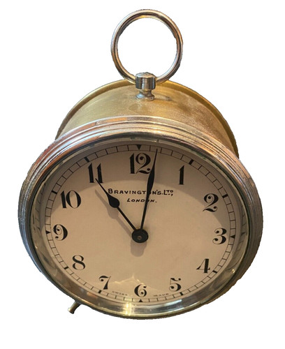 Antique brass drum - brass,
