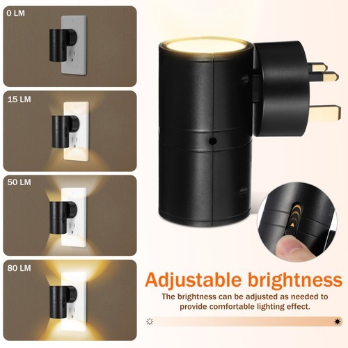 Plug color led night - plug,