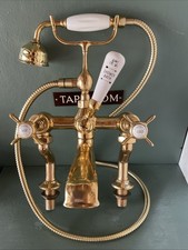 Refurbished Lefroy Brooks Brass Bath Shower Mixer Taps -  Great Quality - R4