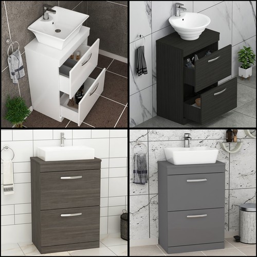Bathroom worktop vanity unit - worktop,