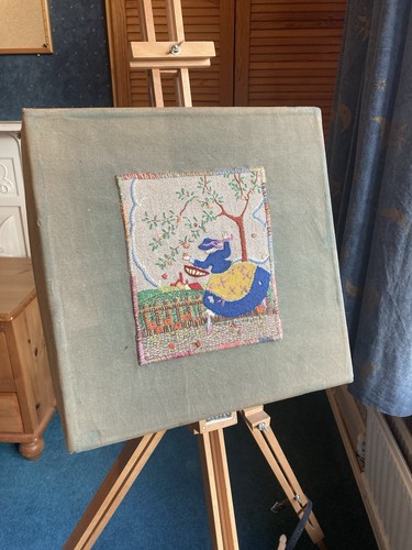Vintage tapestry decorated - tapestry,