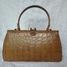 Vintage Genuine  Crocodile