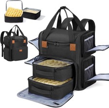 Nail Polish Storage Organizer Bag: Large Gel Nail Varnish Storage Backpack Hold