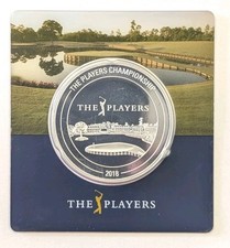2018 Solomon Islands - The Players Championship - 1.5 oz 999 Silver Proof - Golf