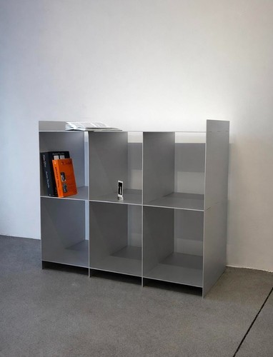 Metal bookshelf matt or - bookshelf,