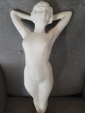 25" Art Deco Style  White