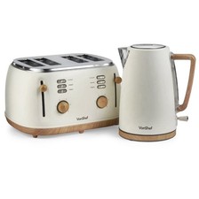 Kettle & Toaster Set Cream