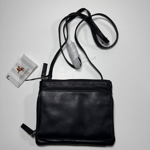Visconti black leather - black,