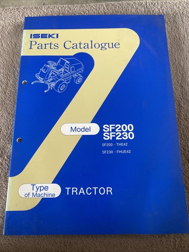 Iseki tractor sf200 - tractor,