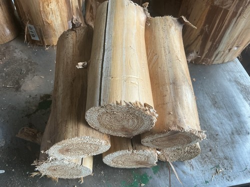 Decorative logs round - decorative, logs,x6,round