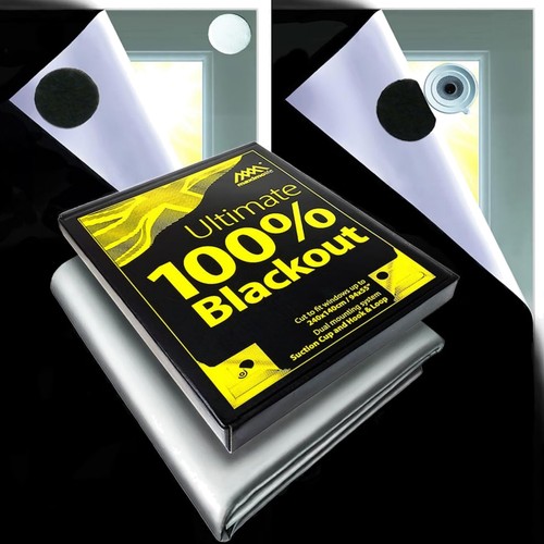 Portable 100 blackout blind - portable, 100%