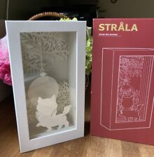 IKEA STRALA Bea Szenfeld Design Cat Light Shadow Box With Timer, New & Boxed
