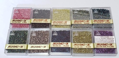 Miyuki delica beads 20g lot - lot, 10