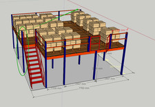 Mezzanine Floor 7.75m to 8.50