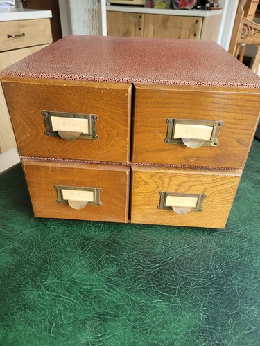 Mid century index - mid, drawer