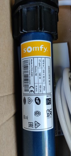 Somfy oximo rts - somfy,