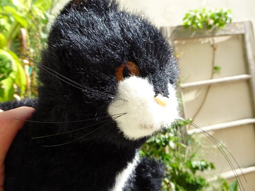 Vintage steiff black white - vintage,steiff,black, &