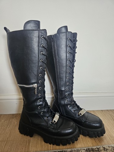 Buffalo knee high platform - buffalo,