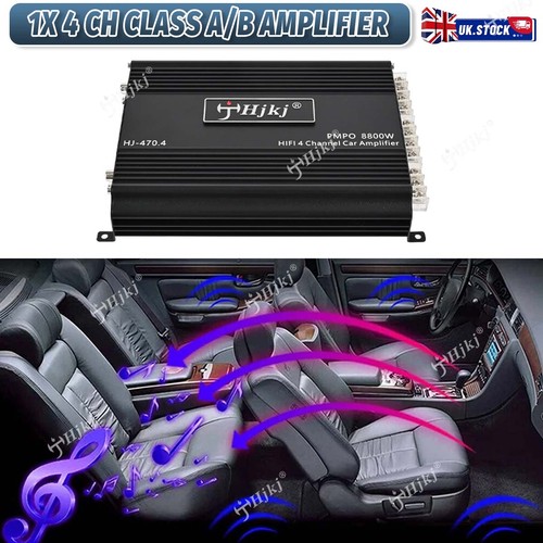Channel car power - 4-channel,