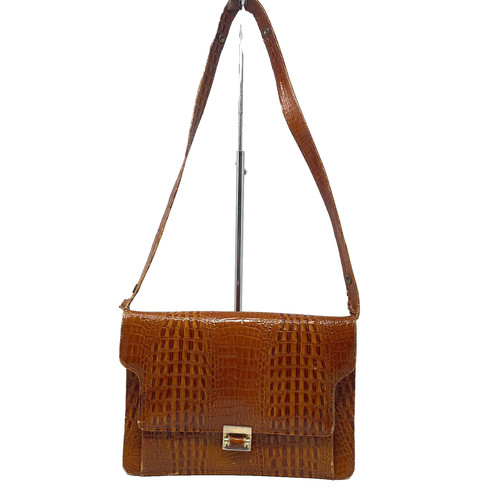 Vintage genuine crocodile - genuine, skin