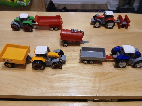 Job lot model tractors - 4, 5