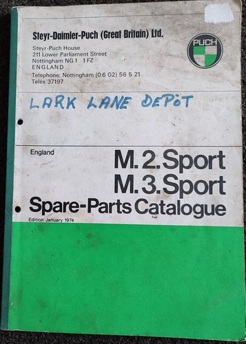 Puch moped sport parts - puch, m3