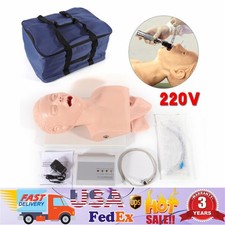 Airway Management Trainer Study Adult Oral Intubation Manikin Teaching Model NEW